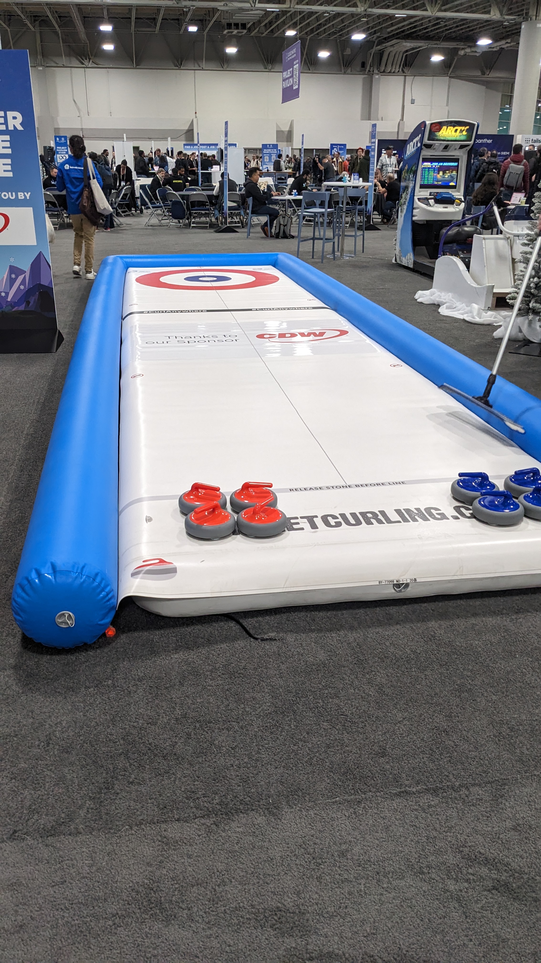 inflatable curling strip