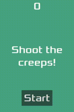 shoot the creeps screenshot
