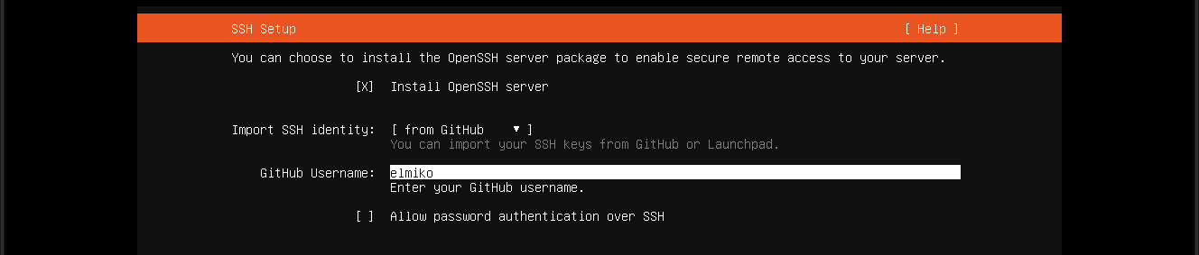 ubuntu ssh key install